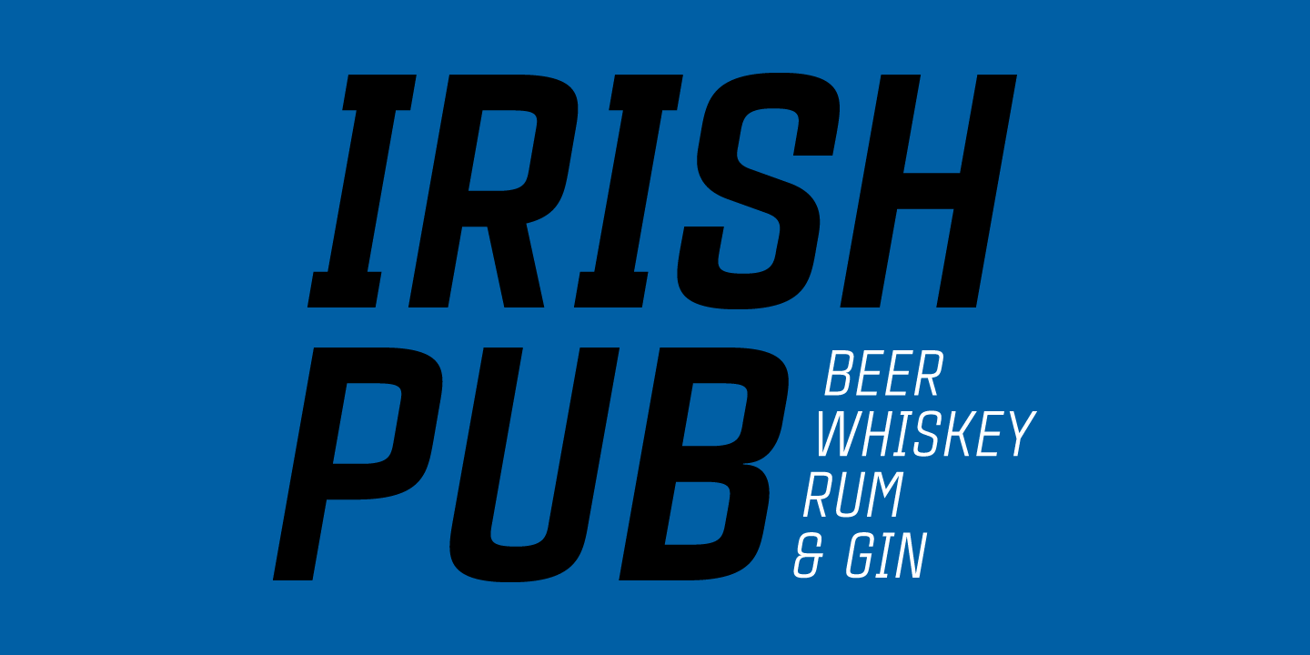 Example font Citadina #5